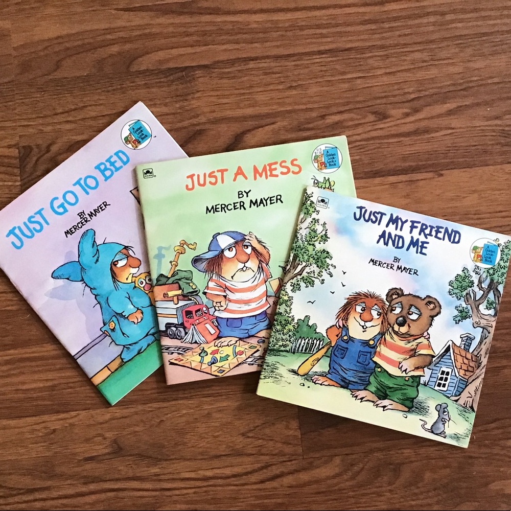 Mercer Mayer bundle of three 1980’s books. Vintage